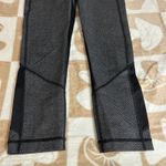 Lululemon  |‎ Pace Rival Crop Herringbone Black Heathered 22" | Women's 6 Photo 10