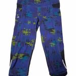 Athleta ‎ Camo Be Free Knicker Cropped Legging Small Photo 3