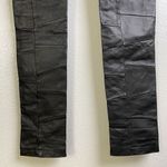 Preen by Thornton Bregazzi Skinny Leather Pants Black Patchwork Womens Small Photo 3