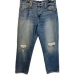 J.Crew ‎ Slouchy Boyfriend Jeans Southern Sky Medium Wash Midrise Women's Size 32 Photo 2