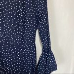 Princess Polly Navy Polka Dot Dress Size 6 Photo 3
