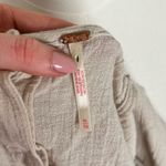 Free People  Boogie Down Mini Dress Cotton Linen Blend Fabric Photo 7