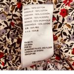 Free People Heartlands Floral Puff Sleeve Tiered Cotton Midi Maxi Dress Size S Photo 12