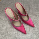 Stuart Weitzman XCurve Crystal 100 Mule Pump Size 9 Magenta Pink NEW Barbicore Photo 10