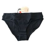 prAna  Summer Wave Bikini Bottom Banded Hipster Black XS Photo 2