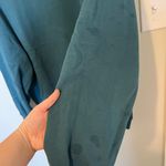 Teal Trendy Queen Sweatshirt Blue Size M Photo 5
