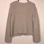 Talbots Petite Women’s Gold Metallic Knit Button-Up Cardigan Sweater Photo 5