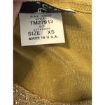 The Travel Collection Slinky XS Gold Glitter Tank Top 90s Y2K (b2a) Photo 4