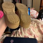 Crocs  Cobbler Women's Slide Slip On Open Black Tan Size 9 Sandal Shoes Photo 5