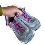 New Balance 515 Running Shoes Women's Sz 8.5 Gray Purple Blue Photo 4