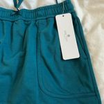 CRZ Yoga  Cotton Sweat 17'' Jersey Skirt with Pockets, Green Jade, XS, NWT Photo 5