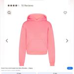 SKIMS  coral light French terry hoodie m Photo 1