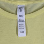 Nanette Lepore  Tank‎ Top Yellow Sleeveless Twist Back Casual Athleisure Medium Photo 4