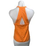 Rowen Women's Orange Sleeveless Halter Activewear Workout Yoga Tank Top Size M Size M Photo 1
