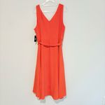 DKNY  Sleeveless Faux Wrap‎ Dress orange size 22W Photo 3
