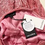 NWT Retrofete Jill Sequin Mini Dress Pink Cocktail Size Small S Photo 2