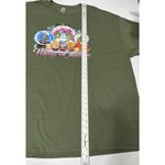Gildan Merry Christmas Tee Graphic T-Shirt 3XL Magic Crystal Ball Ornament Green Photo 7
