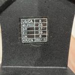 Forever 21 Forever 21 white faux leather with black laces boots size 8 Photo 7