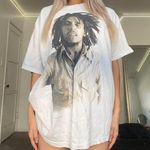 Zion Rootswear vintage bob marley oversized short sleeve tshirt  Photo 6