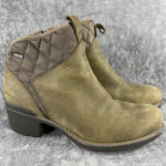 Merrell Women’s 9  Chateau II Dusty Olive Mid Boots Side Zip Waterproof J45548 Photo 0