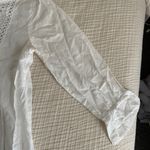 Gianni Bini  White Lace Detail Women's swim suit cover up Medium 100% cotton Photo 6