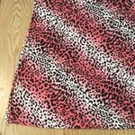New Animal Print Chemise Pajama Gown Very Stretchy Soft and Comfy Size Small Pink Photo 2