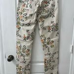 Citizens of Humanity Mandy Floral Print High Waist Retro Slim Roll Up Jeans S 28 Photo 6