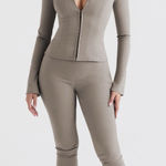 House Of CB  Laurel Smoke  High Waisted Trouser‎ NWOT Size S Photo 0