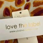 Anthropologie love the label Floral Tie-Back Blouse
size Small Photo 5