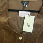 Sincerely Jules Women's Corduroy Chocolate Brown Mini Dress Size Large New Photo 6