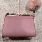 ALDO Astoewiel Crossbody Bag with Faux Fur Keychain in Pink Photo 3