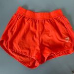 Gymshark  womens shorts size S coral red unlined lightweight Photo 0