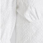 Rebecca Taylor La Vie Leaf Embroidered Cotton Top nwt $195 extra large XL corset Photo 7