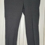 Mario Serrani  Black and Gray Patterned Trousers Photo 0