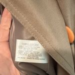 Gallery Vintage Women's Long Tan Jacket Trench Coat Photo 4