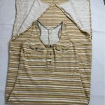 Lands' End  Cream Bodycon Midi Dress Sleeveless Halter Casual Photo 3