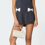 Edikted Lena Polka Dot Halter Neck Romper Photo 0