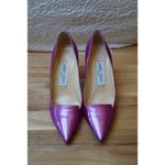 Jimmy Choo Ari Stiletto High Heels Pumps Patent Leather Hot Pink Size 36 Photo 1