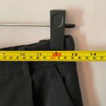 Abercrombie & Fitch Sloane Black Pleated Straight Leg Trousers Dress Pants 2 Photo 9