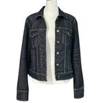 J.Crew  Classic Jean Jacket with Pockets Blue Wash Denim Size Small Photo 0