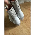 Dingo  white cowboy cowgirl boots size 7 over the ankle booties western Photo 2