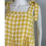 NEW OPT Women's Barbie Doll yellow gingham Size S Photo 7