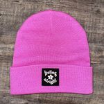 H&M NWOT Pink “Feeling Alright” Beanie Photo 0