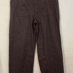 Social Standard by Sanctuary Women's Black Wide Leg Crop Pants Size 14 Photo 0