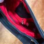 Dooney & Bourke  Mini East West Slouch Black Leather Bag Silver Accents Photo 10