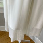 Tigerlily Vintage Y2K Tiger Lily Ivory Strapless Chiffon Mini Dress Pearl Embellished Sz M Photo 2