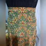 LuLaRoe  Azure Green Pink Floral Skirt Photo 1
