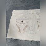 Hollister mini Jean denim skirt white y2k 3 Photo 5