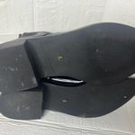 Moussy black patent leather boots size 7/L career goth preppy moto emo modern Photo 5