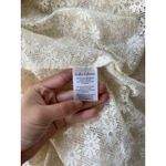 For Love & Lemons  NWT Snowflake Cream Daisy Mesh Maxi Dress Size Large Photo 9